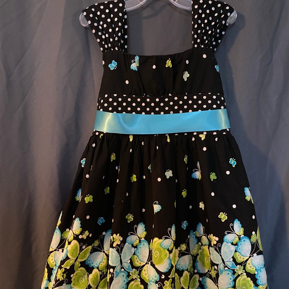 Little Girl “Bonnie Jean” Sun dress. Fully Lined